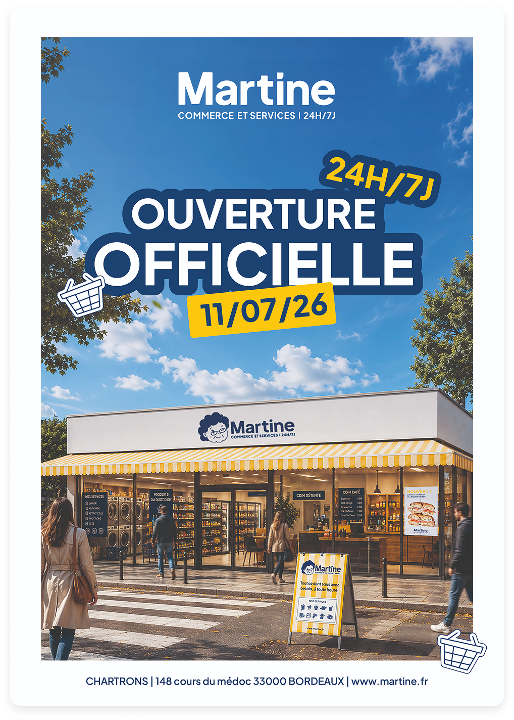 Martine — affiche ouverture